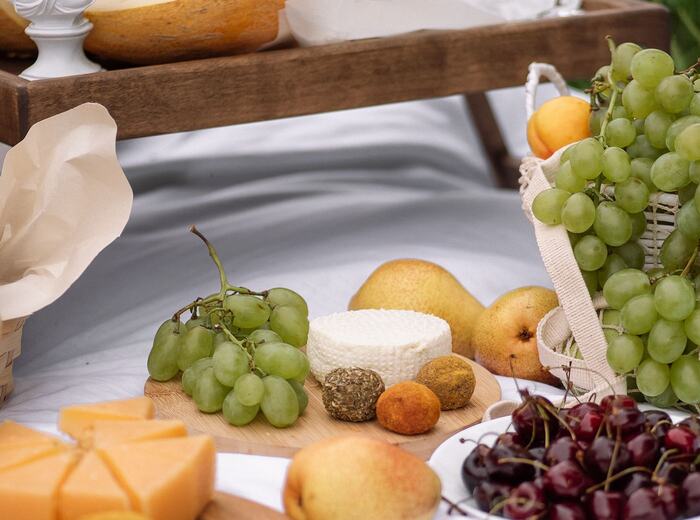 Signature picnic with grazing spread